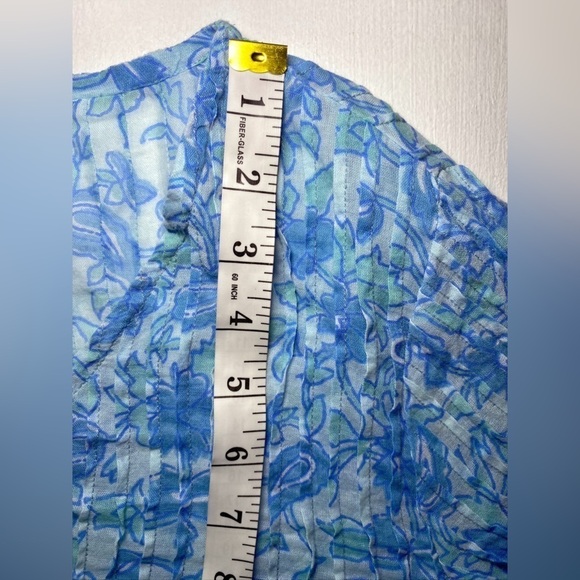 Dolma Alya Top in Blue Floral - Picture 12 of 15